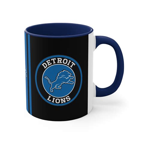 NFL Mug Detroit Lions - Etsy