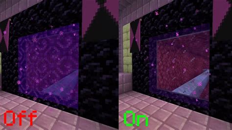 Clearer Nether Portal Minecraft Texture Pack