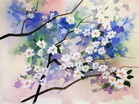 Watercolour Floral Roger Witmer Fine Art