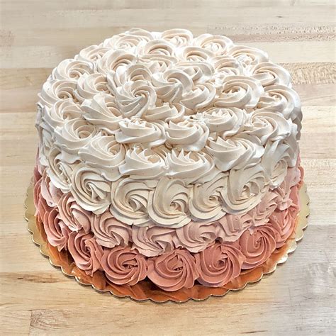 Buttercream Icing Rosettes Creative Birthday Cakes Cute Birthday Cakes