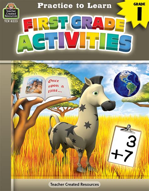 Practice to Learn: First Grade Activities - TCR8223 | Teacher Created ...