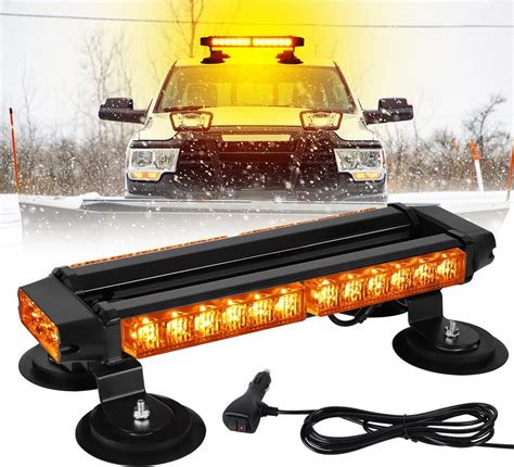 Amazon Afurkuot Amber LED Beacon Strobe Light For Forklift Golf