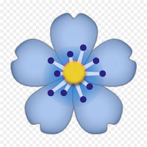 Blue Flower Emoji Copy Paste | Best Flower Site