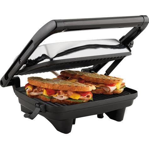 Hamilton Beach Panini Press Gourmet Sandwich Maker & Reviews | Wayfair