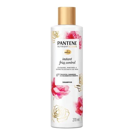 Shampoo Pantene Pro V Nutrient Blends Instant Frizz Control 270 Ml Walmart