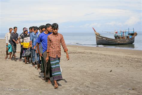 November 2022 Disembarkation Of 2 Boats With Rohingya Refugees In