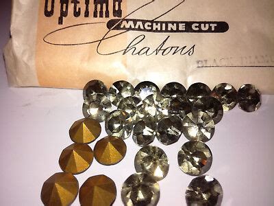 Strasssteine Glitzersteine Optima Machine Chatons Black Diamond SS29 6