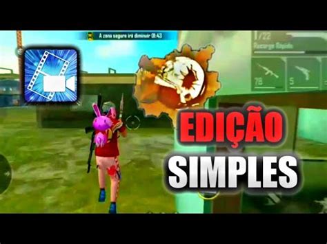 COMO FAZER EDITS DE FREE FIRE NO CELULAR VELOCITY E SYNC Efeito