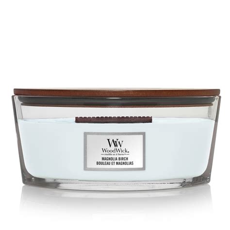 Woodwick Ellipse Candle Magnolia Birch Lilly S Webshop Uniek