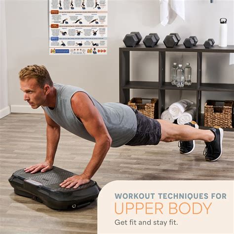 Snapklik.com : Lifepro Whole Body Vibration Plate Workout Poster