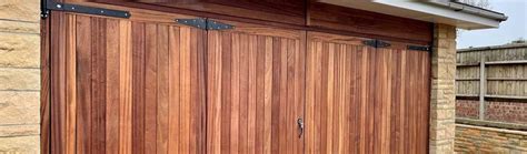 Modern Wooden Garage Doors Wooden Garage Doors Uk