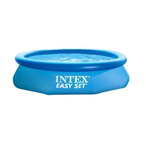 Intex Easy Set 10 Ft Round X 30 In Deep Inflatable Pool With 330 Gph Filter Pump 28121eh The