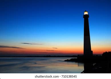 Barnegat Light Known Old Barney Shines Stock Photo Shutterstock