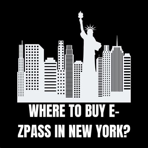 Where To Buy E Zpass In New York Ny