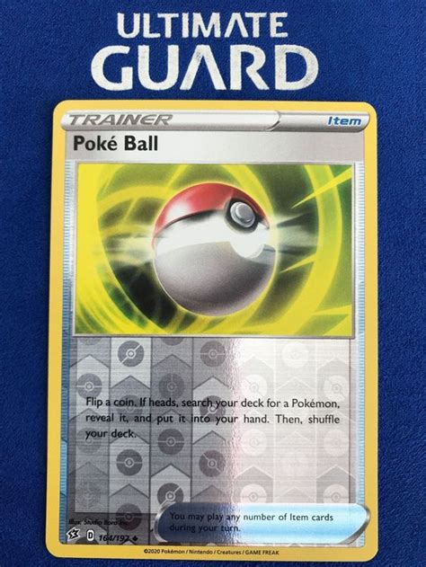 Pokemon Tcg Pok Ball Pokeball Reverse Holo En Kaufen Auf Ricardo