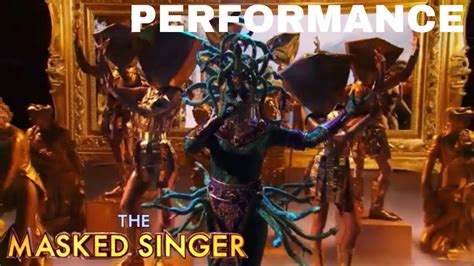 Medusa Sings Mercy By Shawn Mendes The Masked Singer Season Ep