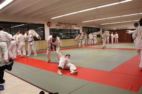 Judo Entrainement en commun à Vallauris DOJO DE VALLAURIS JUDO