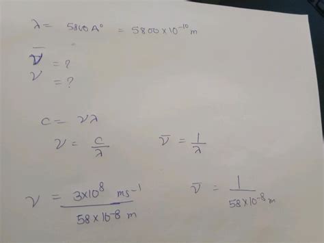 Quency Units Problem 2 5 Calculate A Wavenumber And B Frequency Of