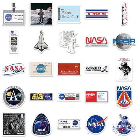 Nasa Space Stickers For Water B Dcqsx M Encarguelo