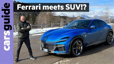 2023 Ferrari Purosangue Review New Ferrari SUV Puts Lamborghini Urus