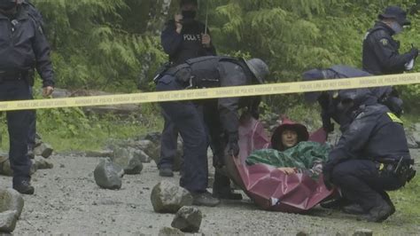 3 Arrested As Bc Rcmp Resume Enforcement Against Fairy Creek Old