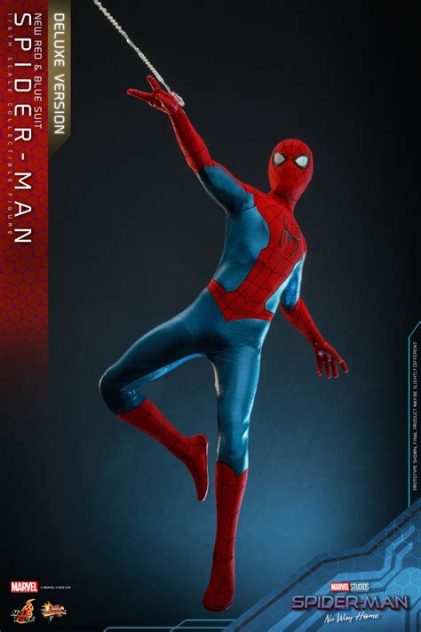 Hot Toys Spider Man New Red And Blue Suit