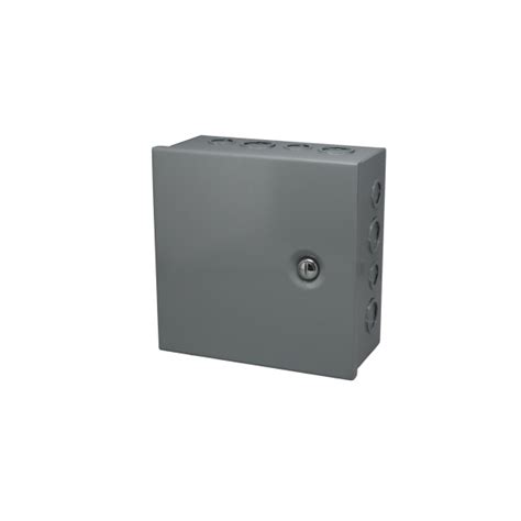 Hinged Junction Box With Knockouts Jbh Ko Bud Industries