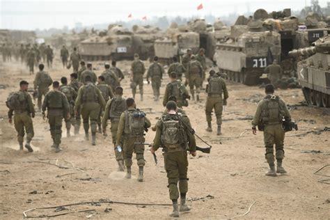 Israel Launches Ground Invasion Of Gaza Dividing The Strip In Half For