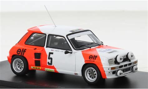 Modellautos Renault 5 1 18 Solido Turbo No 49 Elf Elf Turbo Europacup