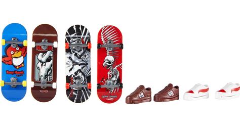 Hot Wheels Skate Tony Hawk Fingerboards Skate Shoes Multipack Styles May Vary Walmart
