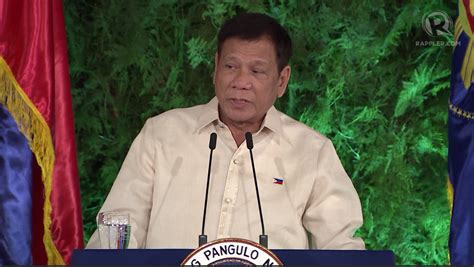 FULL TEXT: President Rodrigo Duterte's inaugural speech