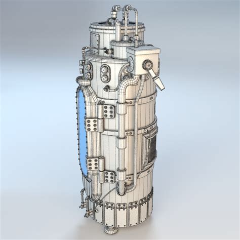 3d model steampunk chamber