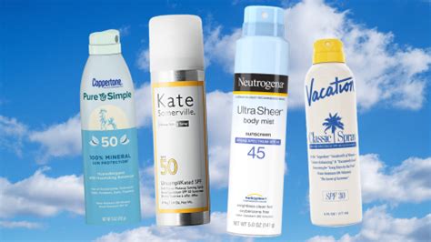 The Best Spray Sunscreens For Easy Application On Your Face And Body Flipboard