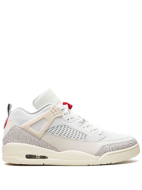 Jordan Air Jordan Spizike Low University Red Sneakers White FARFETCH