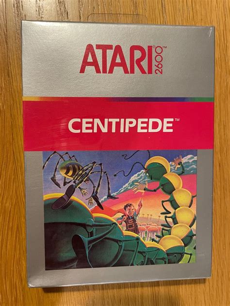 Atari Vcs Centipede Video Game Cartridge In