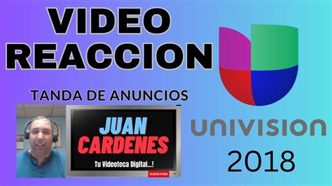 Univision VideoReaccion Tanda De Anuncios 2018 YouTube