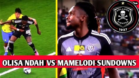 Olisa Ndah Vs Mamelodi Sundowns Mtn Final Youtube