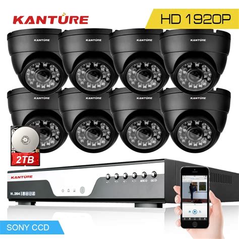 Ch Cctv System P Dvr Mp P Sony Imx In Outdoor Video