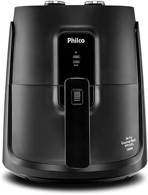 Fritadeira Airfry Philco Pfr Pg Gourmet Black L W V Mebuscar