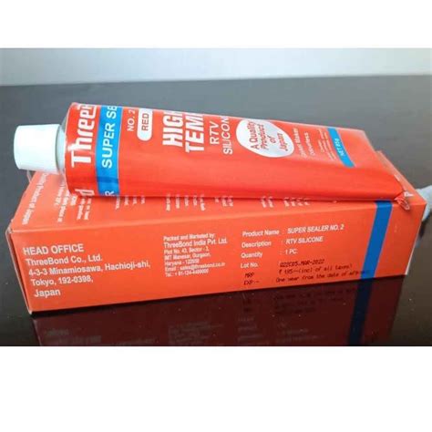 Three Bond High Temp RTV Silicone At Rs 140 4 Box RTV Silicone In