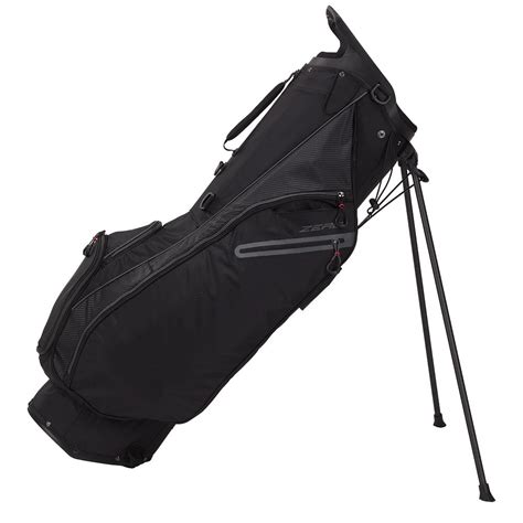 New Callaway Golf Hyper Lite Zero L Stand Bag No Logo Black White