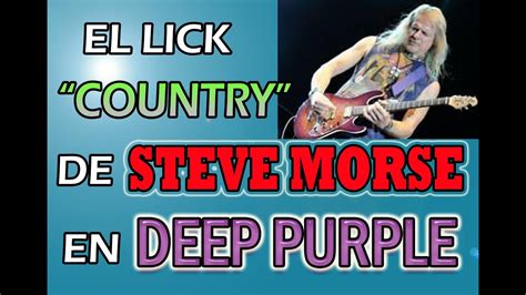 Por Que Steve Morse Toca El Mismo Lick Country En Los Solos De Deep Purple Y Suena Tan Bien