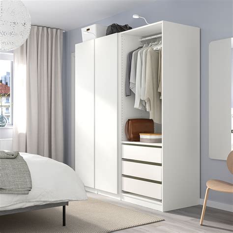 PAX/VIKANES гардероб белый/белый 175x60x201 см | IKEA Eesti