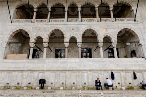 The Yeni Mosque Also Known As The New Mosque Located In Istanbul