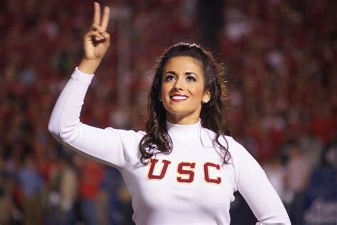 Usc Song Girl Keli Snyder Usc Football Nfl Cheerleaders Usc