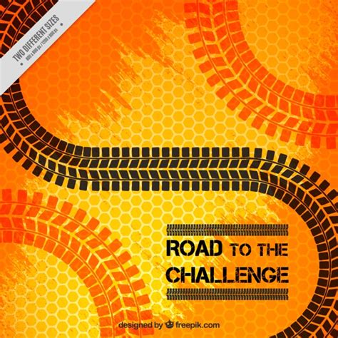 Road To The Challenge Background Vector Free Download