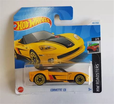 MATTEL HOT Wheels HW Roadsters Corvette C Superbe état comme neuf EUR