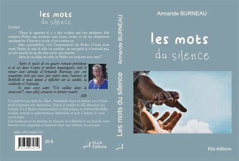 Couverture Les Mots Du Silence Armande Burneau Mab