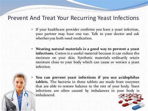 Prevent and treat your recurring yeast infections