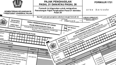 Form Laporan Spt Tahunan Pph Pasal Contoh Surat Resmi